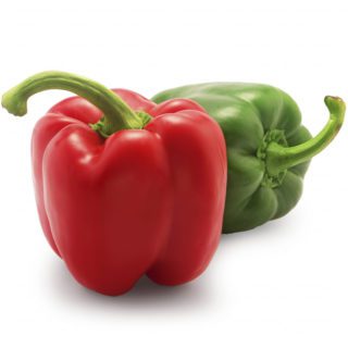 50 UK Sweet Mini Bell Pepper Seeds to Plant & Grow Red Green Vegetables Easy Sow Organic Vegan
