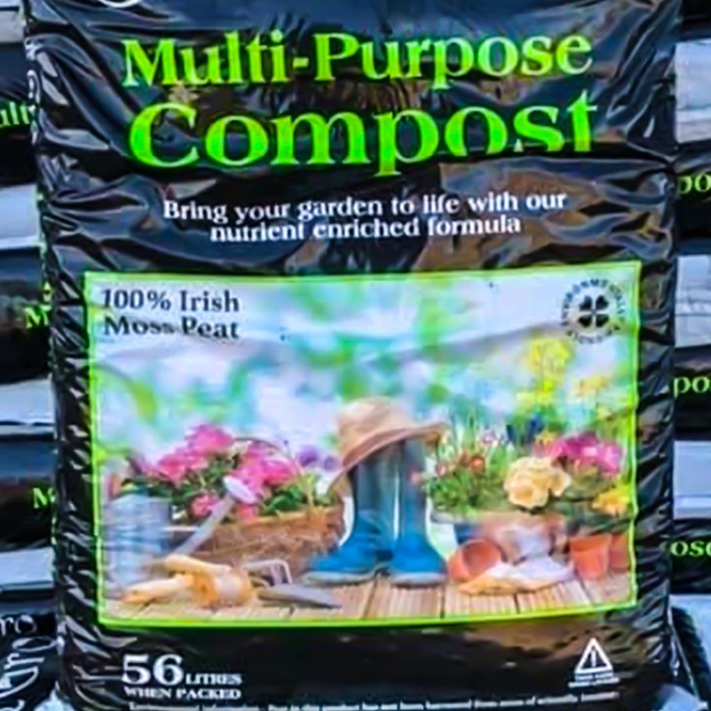 56L Premium Irish Moss Peat Compost Welldales