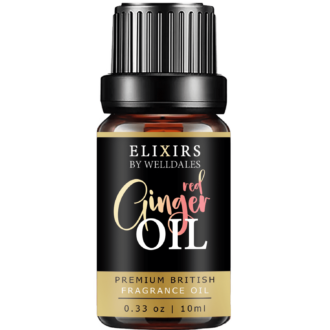 Elixirs 10ml Red Ginger Tea Fragrance Oil Bergamot Lemongrass Clove & Sandalwood