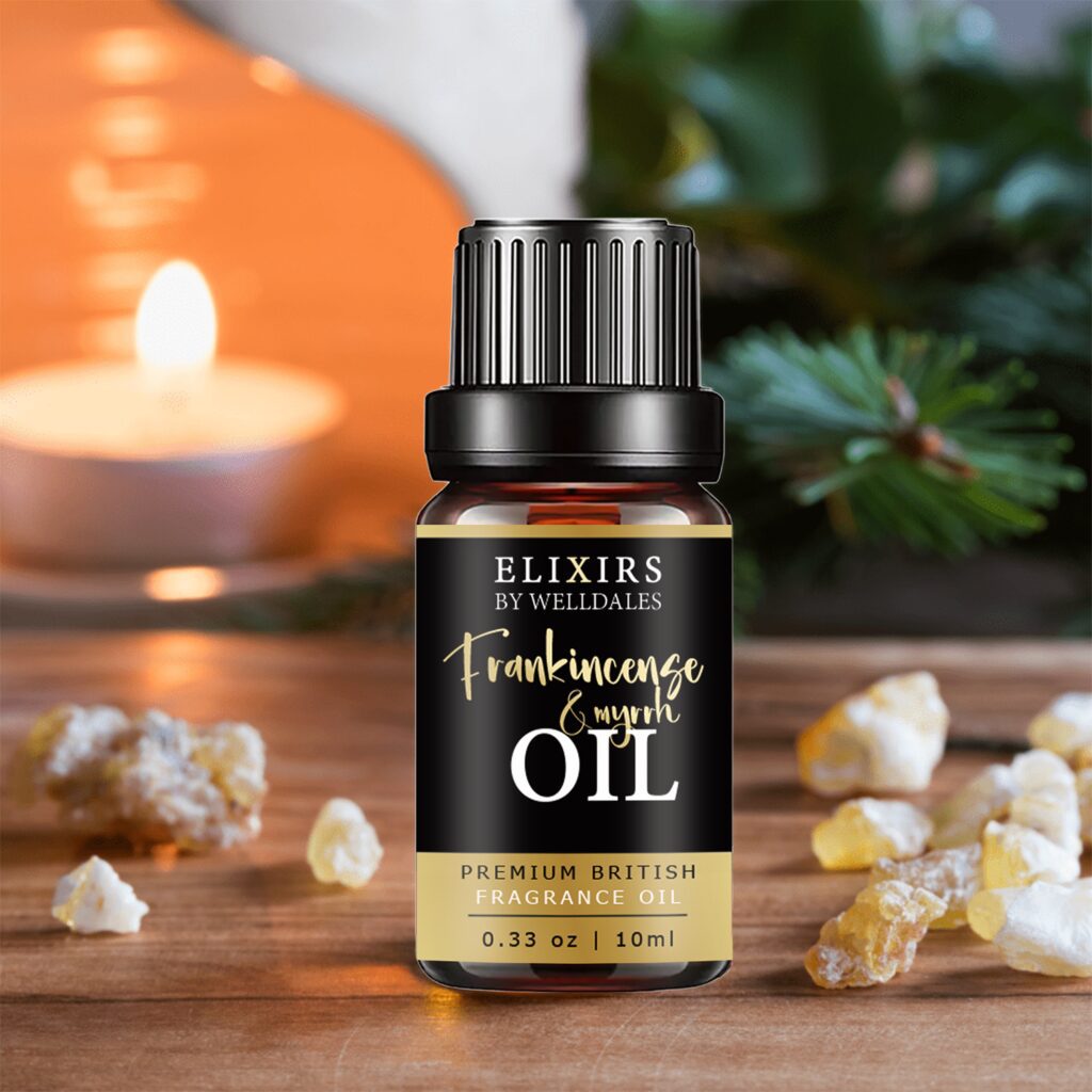 Elixirs 10ml Frankincense and Myrrh Fragrance Oil Welldales