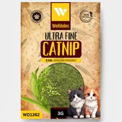 Welldales 3G Ultra Fine Dried Catnip for Cats & Kittens Fine Natural UK Powder