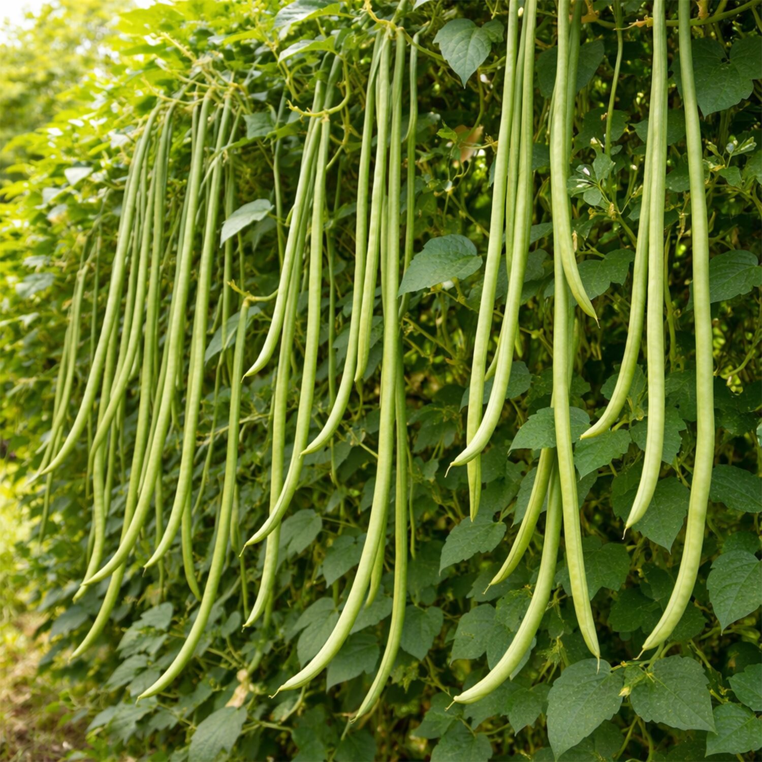 10 Giant Yard Long Climbing French Bean Seeds Heirloom Vegetable to Grow XL Pod