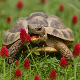 100 Crimson Clover Tortoise Food Seeds Grow Your own Reptile Food