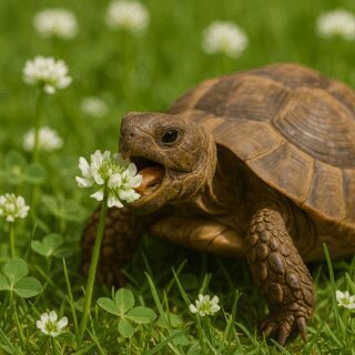 Grow Your own Fresh Tortoise Food 100 Mixed British White Clover Seeds to Plant 3
