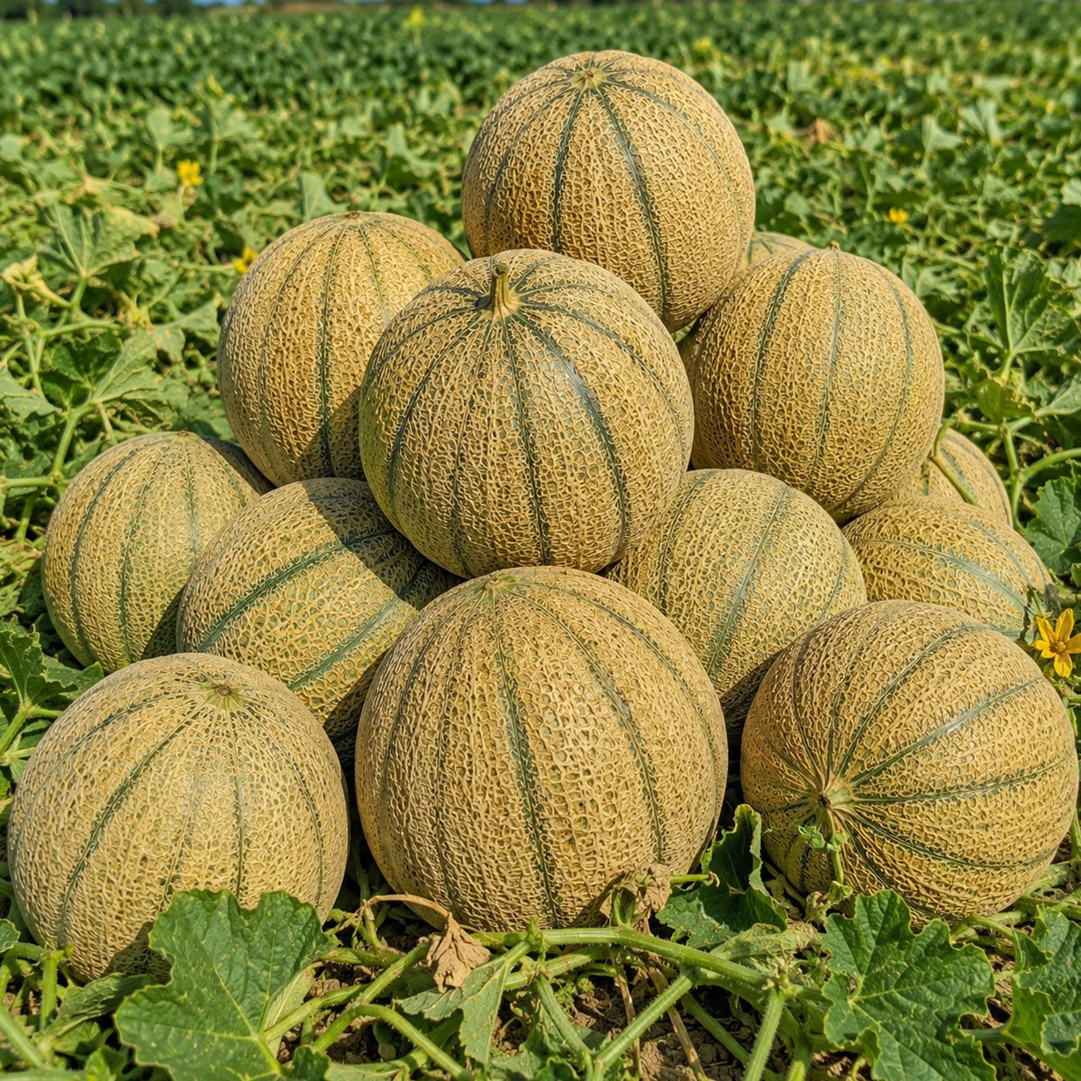 10 Jumbo Giant Heirloom Melon Seeds UK Fruit to Grow Exotic Cantaloupe HalesBest 2