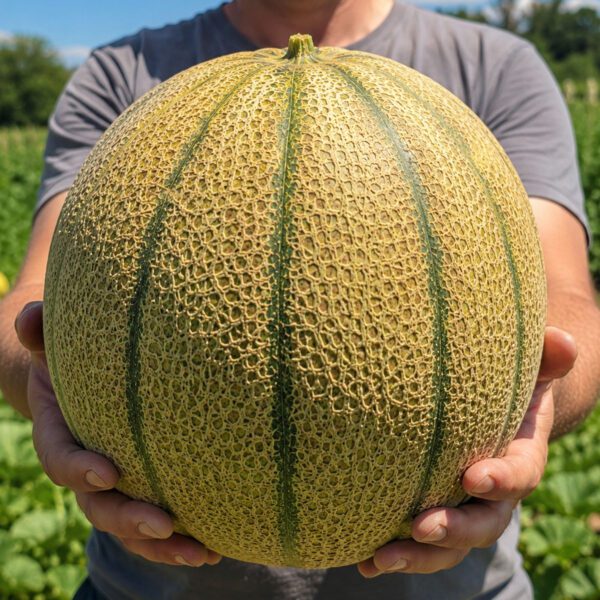 10 Jumbo Giant Heirloom Melon Seeds UK Fruit to Grow Exotic Cantaloupe HalesBest 4